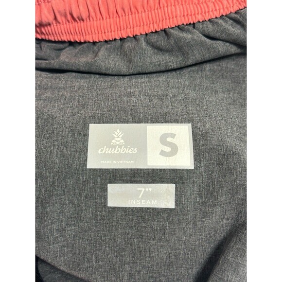 Chubbies Shorts Mens Size Small 7" Inseam Lightweight Packable Training Casual - Picture 12 of 13